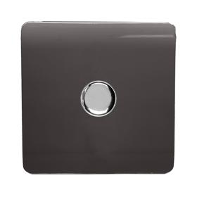 Dark Brown Wiring Accessories Trendi Decorative Screwless